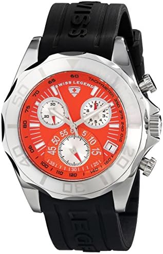 Swiss Legend Men's 18010-06 Tungsten Analog Display Swiss Quartz Black Watch