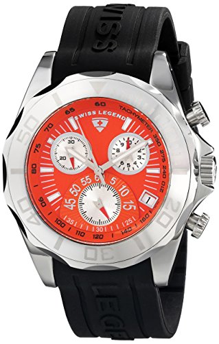 Swiss Legend Men's 18010-06 Tungsten Analog Display Swiss Quartz Black Watch #TOP12