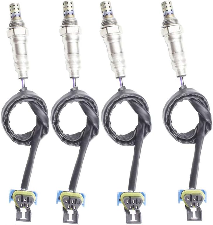 4x Oxygen O2 Sensor for 2009 2010 2011 Chevrolet Chevy Traverse Buick Enclave 3.6L Upstream + Downstream