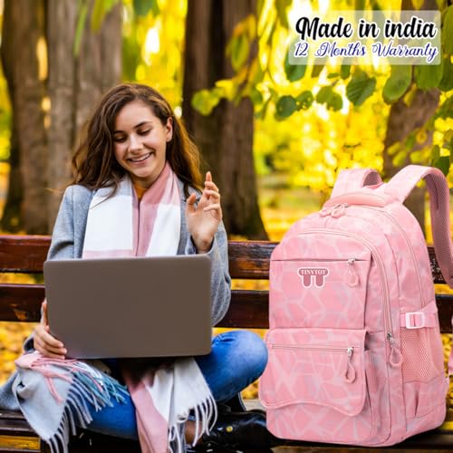 Image of Tinytot 30 Litre, Stylish & Trendy Water Resistant High Storage Multi-purpose School Backpack College Bag Travel Standard Backpack Bag For Boys & Girls, 2nd Standard Onward, 19 Inch