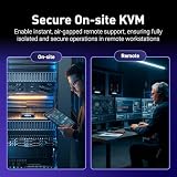 GL.iNet Comet 5G (GL-RM10RC) Remote 5G KVM with Failover, 4K@30FPS HDMI Passthrough, Wi-Fi 6 & Ethernet, 3.69" Touchscreen, 64GB eMMC, Tailscale Remote Access for Disaster Recovery, IT Professional