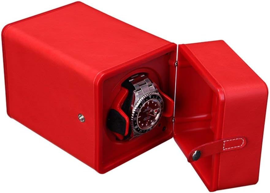 Watch Winders Watch Winder Boxes Automatic Mechanical Watch Box Automatic Watch Box Automatic Winding Box Watch Winder Watch Box,Red
