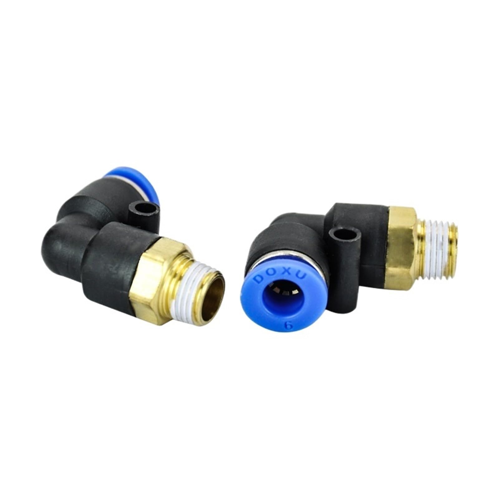 Connettori per tubi d'aria, 30 raccordi rapidi pneumatici PL6-01 da 6 mm con filettatura 1/8"