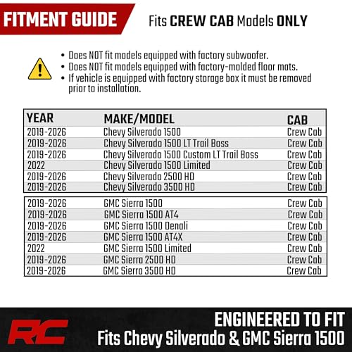 Rough Country Under Seat Storage for 19-22 1500 | 20-22 2500HD/3500HD - RC09051A - image 8
