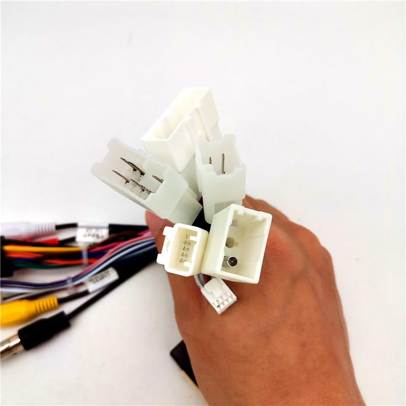 16PIN Car for Audio Stereo Android Power Wiring Harness Cable Adapter with Canbus for Subaru XV Crosstrek 2017+ Forester 2017-2019