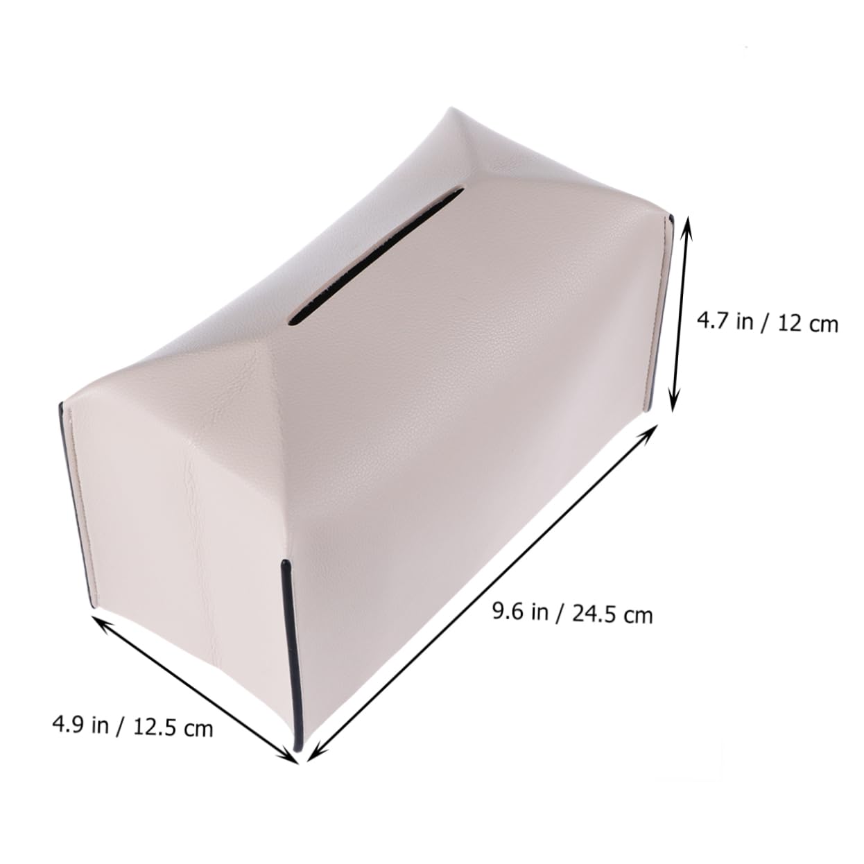 Ciieeo Tissue Case Phone Charging Pad Leather Storage Box for Home Office Car Napkin Holder Sturdy