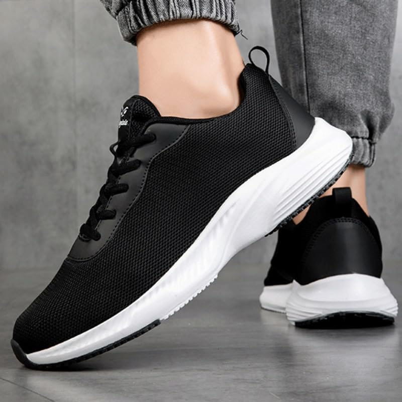 Men's Mesh Oxfords Sneakers Business Casual Comfortable Walking Shoes Lightweight Walking Running Sneaker for Men3