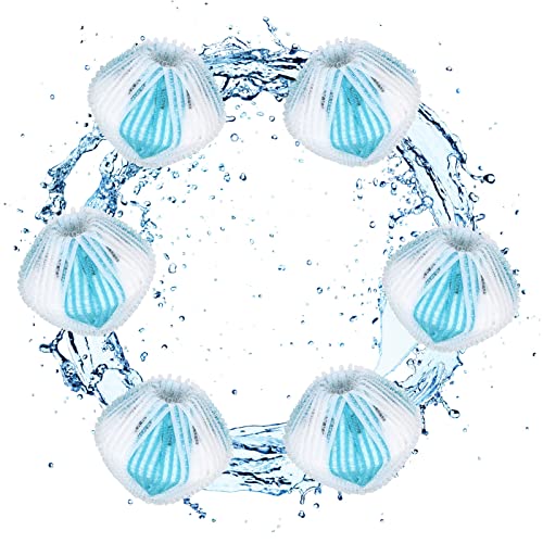 Bolas Reutilizables Para Quitar Pelusas, 6 Piezas Para Lavadora, Eliminación De Pelusas, Bola De Lavandería, Herramienta De Bola De Lavado, Cuidado De La Ropa, Recogedor De Pelo, Bolas De Lavandería P