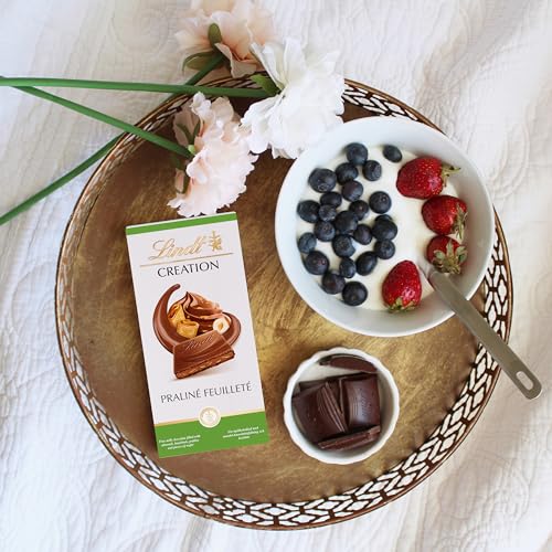 Tablette De Lait Création Praliné Feuilleté Lindt La Tablette De - vue 7