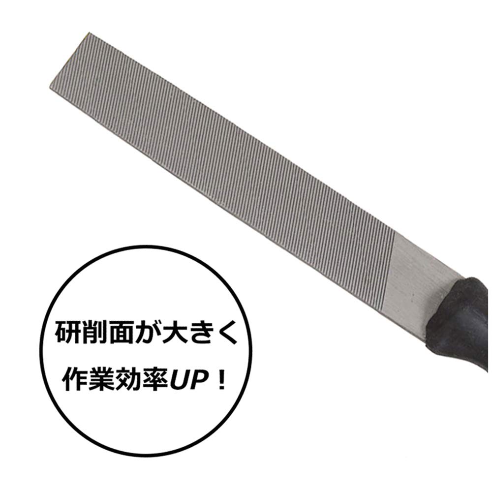 Aluminiowy pilnik PC szeroki grube / wykończenie 150 mm płaskie