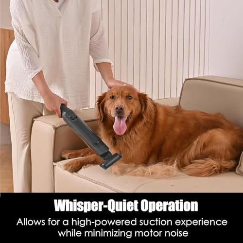 Image of Handheld Vacuum Cordless, Lightweight 1.4lb with Powerful Suction, Charging Dock, Single Touch Empty and Detachable Dust Cup, Portable Mini Car Vac for Home Office and Pet Hair