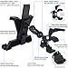 iTODOS Tablet Holder for Spin Bike, Stroller,Treadmill,Golf Cart, Wheelchair,Stationary Bike,Microphone Stand, Adjustable 7~11
