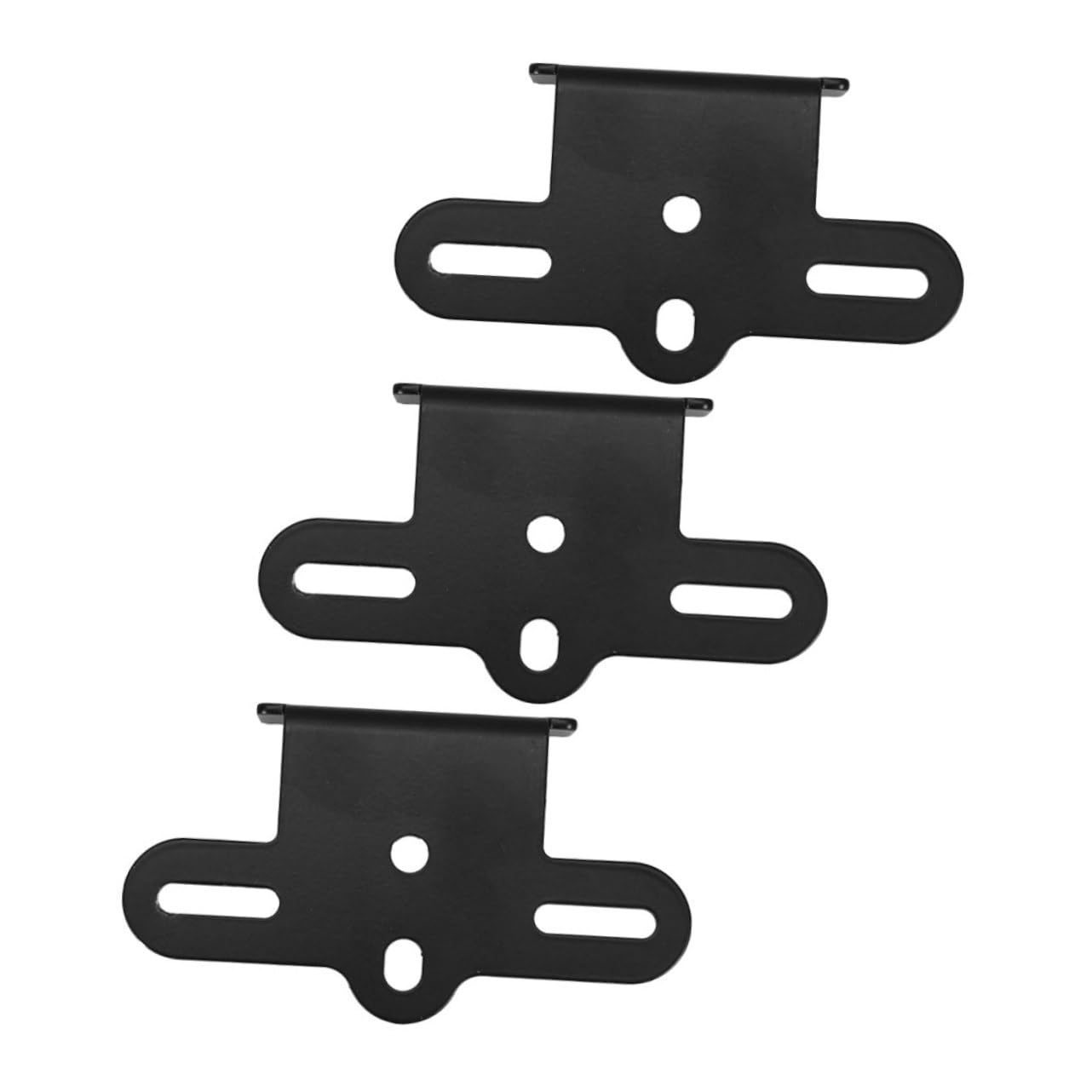 Cabilock 3pcs Aluminum Alloy Bike Reflector Bracket Kit Easy Installation Reflective Holder for Mountain Bikes and Scooters Durable Design for Enhanced Safety and Visibility