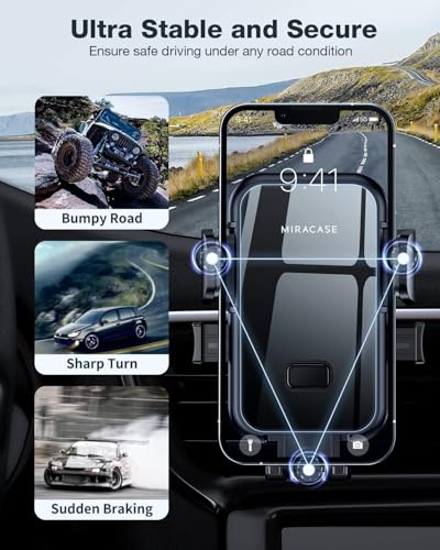 Image of Miracase Case Cover Charger Adapter Compatible with Fast Charging (25W -ST- PD Adapter). Miracase Liquid Dual Layer Phone Mount Air Cushion 8 Plus (1198)