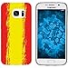 Produktbild PhoneNatic Case kompatibel mit Samsung Galaxy S7 Silikon-Hülle WM Spanien M11