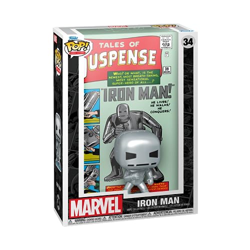 Funko Pop! Comic Cover: Marvel, Tales Of Suspense #39, Marvel Comics, Collectable Vinyl Figure, Gift Idea