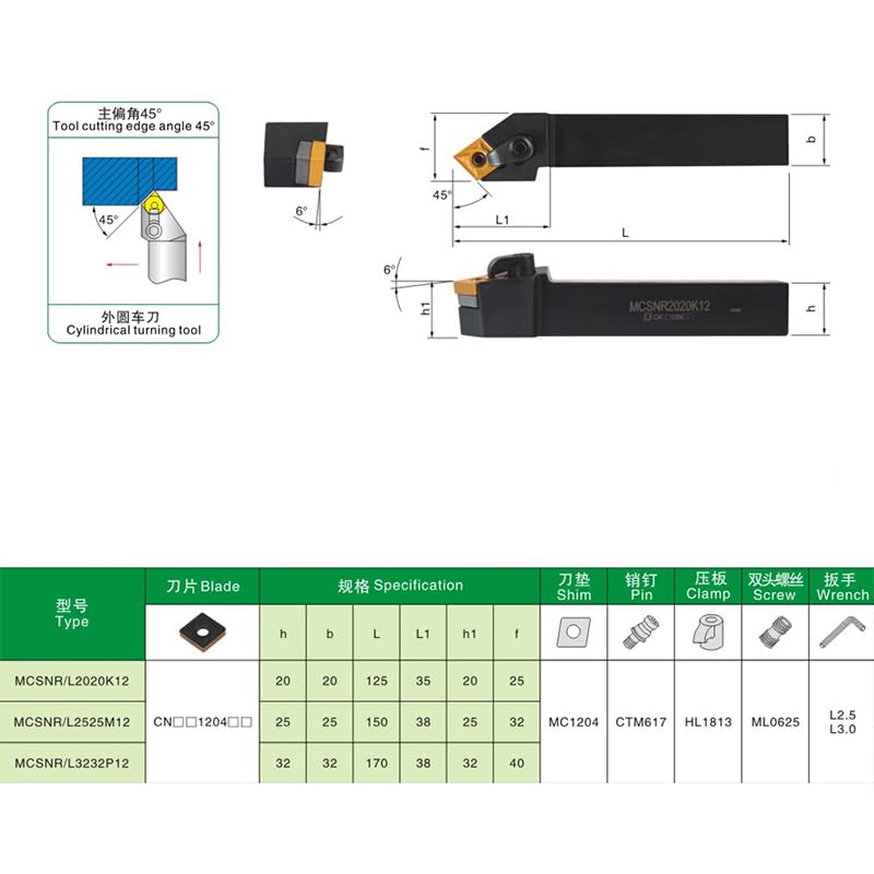 Portaherramientas para Torno Modelo LITURE miniatura 5