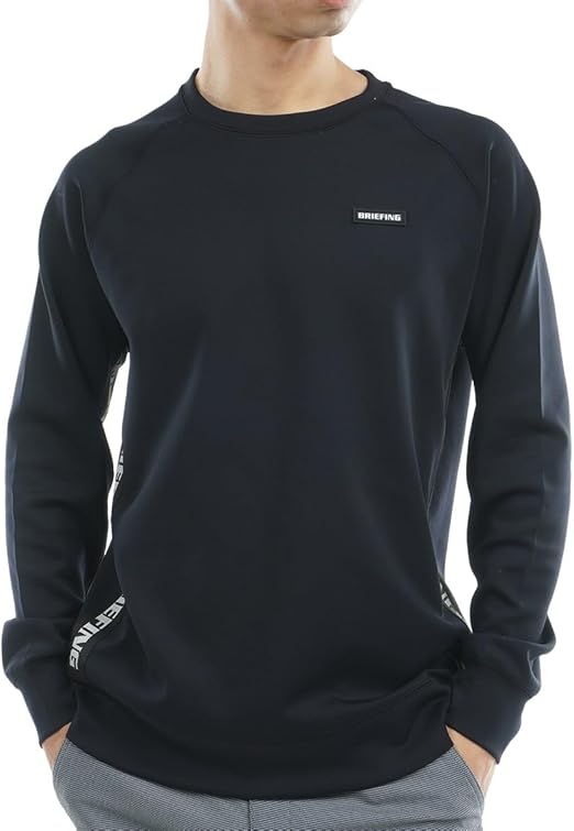 Amazon | [ブリーフィング] ゴルフウェア 長袖トレーナー MS