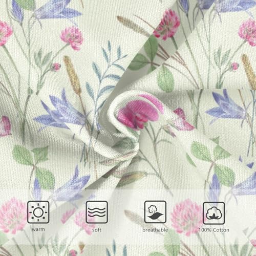 Boys' Exclusive Briefs Toddler Underwear 95% Combed Cotton Boxerbriefs 2T Soft Floral Pattern 323