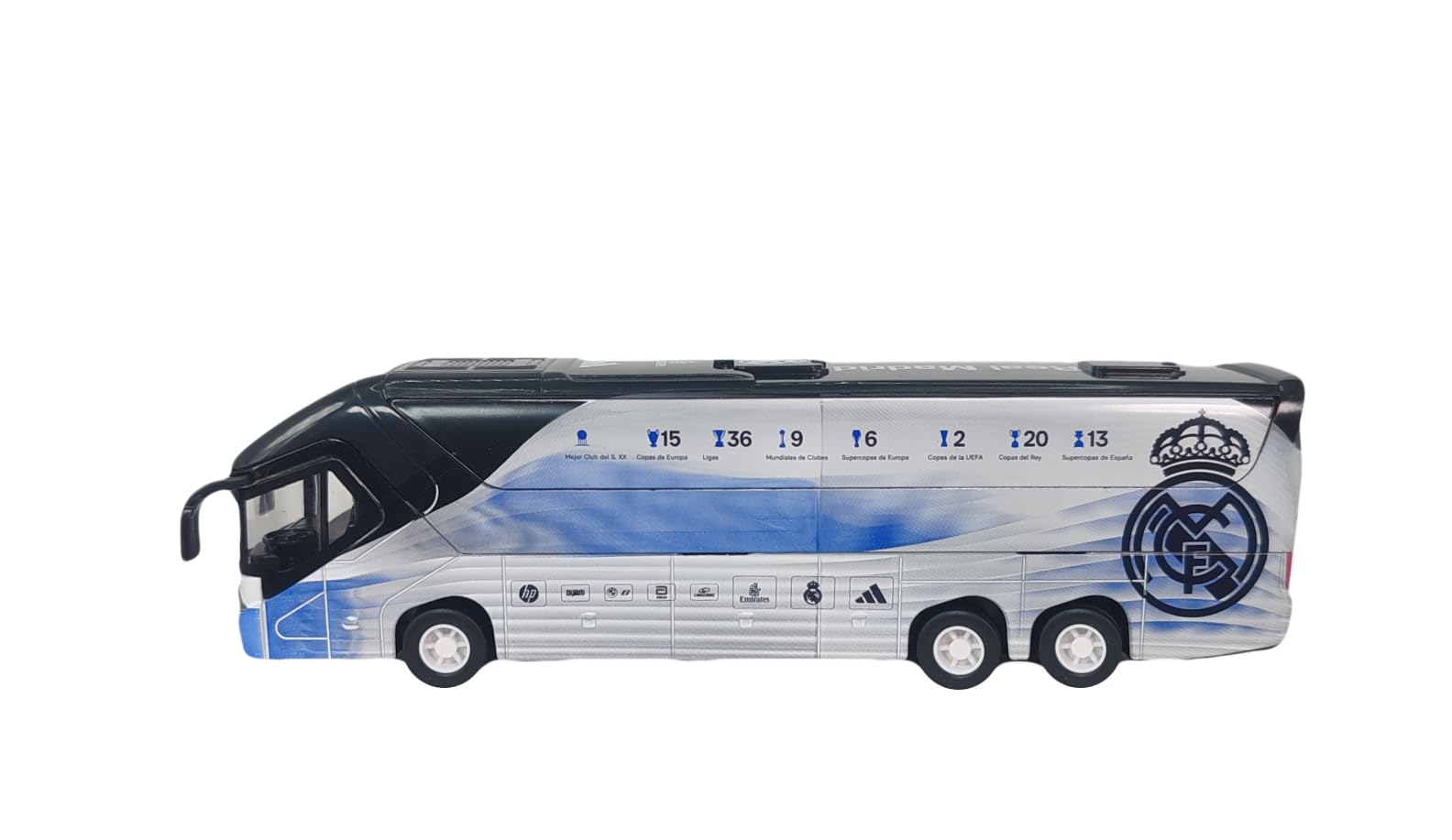 Amazon.com: Banbo Toys Soccer Team Bus Real Madrid (2025) : Sports