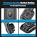 Rear Cargo Bed Light Switch for Ford F150 F250 F350 Super Duty (2015-2023) Plug & Play Truck Bed Lamp Switch Direct OEM Replacement for FL3Z-9C888-B,SW7733,926-521