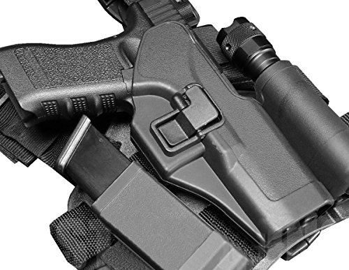 HTUK® Airsoft Leg Holster Drop Leg Platform Set Quick Draw Tactical Holster Set - Image 4