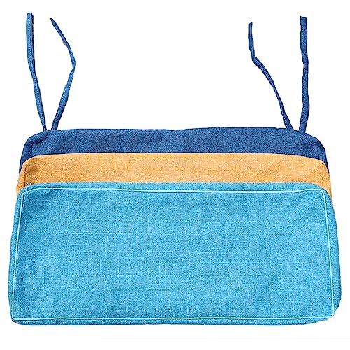 Gmsqj Custom Bench Cushions Cover,Personalized Size Bench Pad with Non-Slip Bottom,Indoor/Outdoor Furniture Cushion Cover,71 Color Cover Colors Available