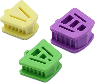 3pcs/pack Tools for Mouth Props Dental Blocks Dental Bite Block Occlusal Pads Occlusal Pads for Mouth Aldult Cheek Teeth Opener Accessories Child Mouth Prop Bite Blocks