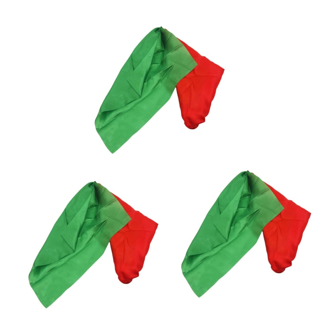Pañuelos de baile infantiles con dobladillo que evitan deshilacharse al jugar 8