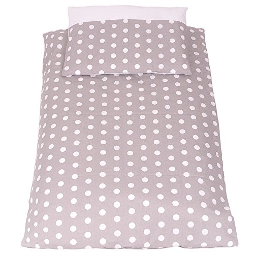 Parure per lettino set copripiumino e federe