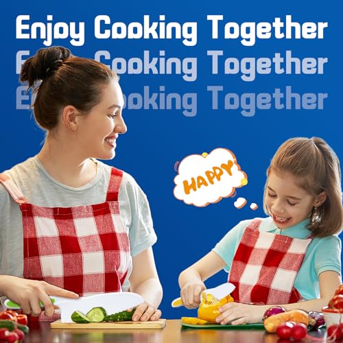 Image of Yeeammk Montessori Toddler Knife Set-3PCS Kids Safe Knives for Real Cooking Kids Cooking Sets Real Cooking Kitchen Tools Toddler Friendly Knives