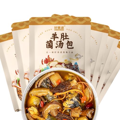 羊肚菌?包 スープは新鮮で風味があり 食感も良い 無添加 簡単で便利 きのこ 乾燥野菜 菌?包 キノコ 羊腹菌 アンチョビマッシュルーム 蛹虫草 シャントレルマッシュルーム 鹿角茸 シイタケ 雲南キノコ 野生菌 菌スープ 食用菌干 干? ??食材 食