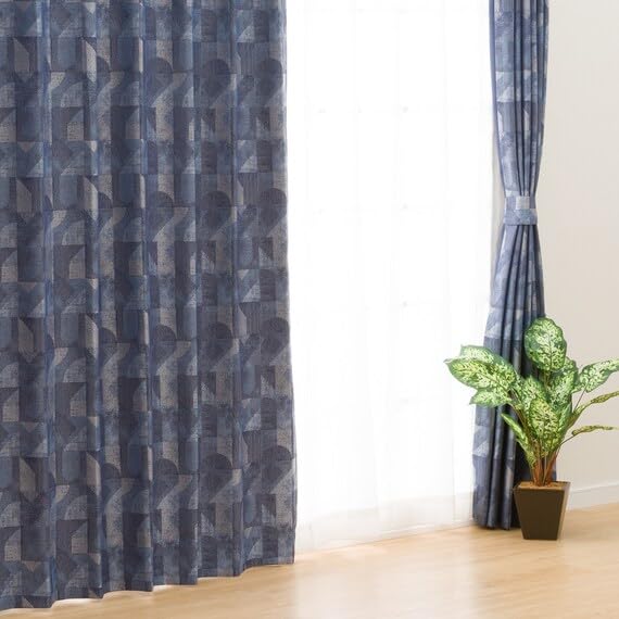 新品！ニトリ遮光・遮熱カーテン100×200cm ２枚 Amazon｜ニトリ(NITORI) 遮光2級・遮熱カーテン キファ 100X200X2