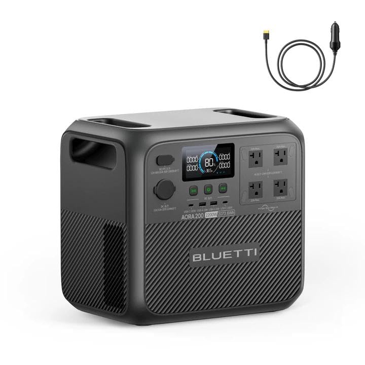 Amazon.co.jp: BLUETTI ポータブル電源 AORA 200（Elite 200 V2