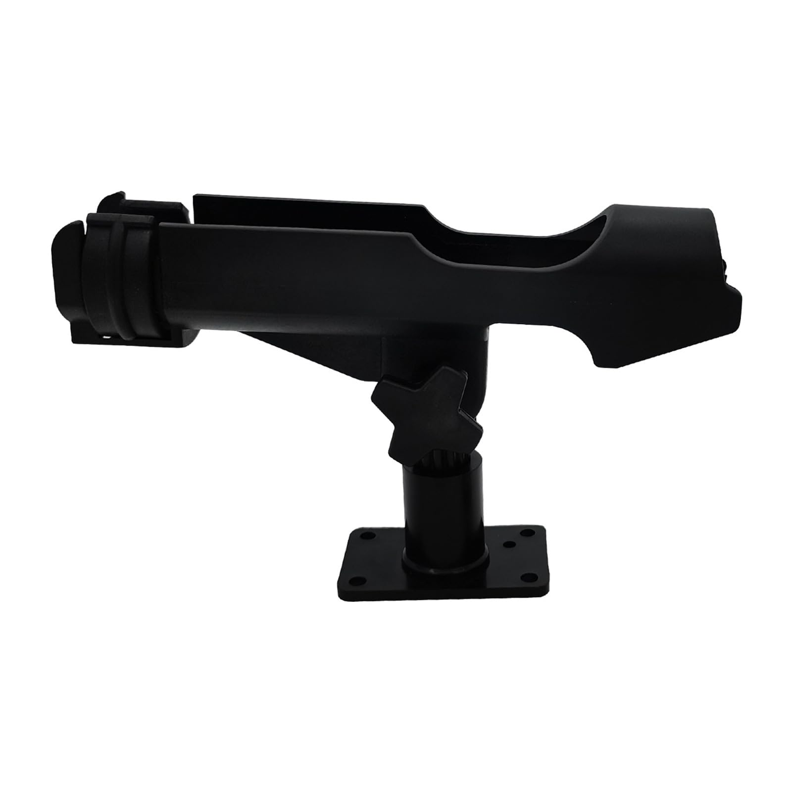 CUNZJIA Multifunction Fishing Rod Holder Stand Adjustable Rod Rack with Side Mount Bulk Swivels Poles Holder for Boats and Fishi