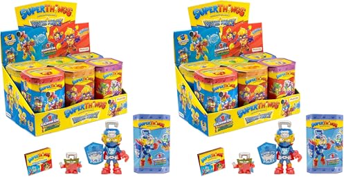 SUPERTHINGS - Rescue Force Serie. Colección Completa de los 6 Kazoom Kids de la Serie, Cada Kazoom Kid Viene con 1 SuperThing y 1 Accesorio de Combate (Paquete de 2)