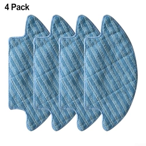 4/10 Pack Mop Cloth Kit, Robot Vacuum Cleaner Mop, Washable Mopping Pads Accessories Set For LEFANT M213S Robot Vacuum Cleaner(4 Pack) – Bild 3