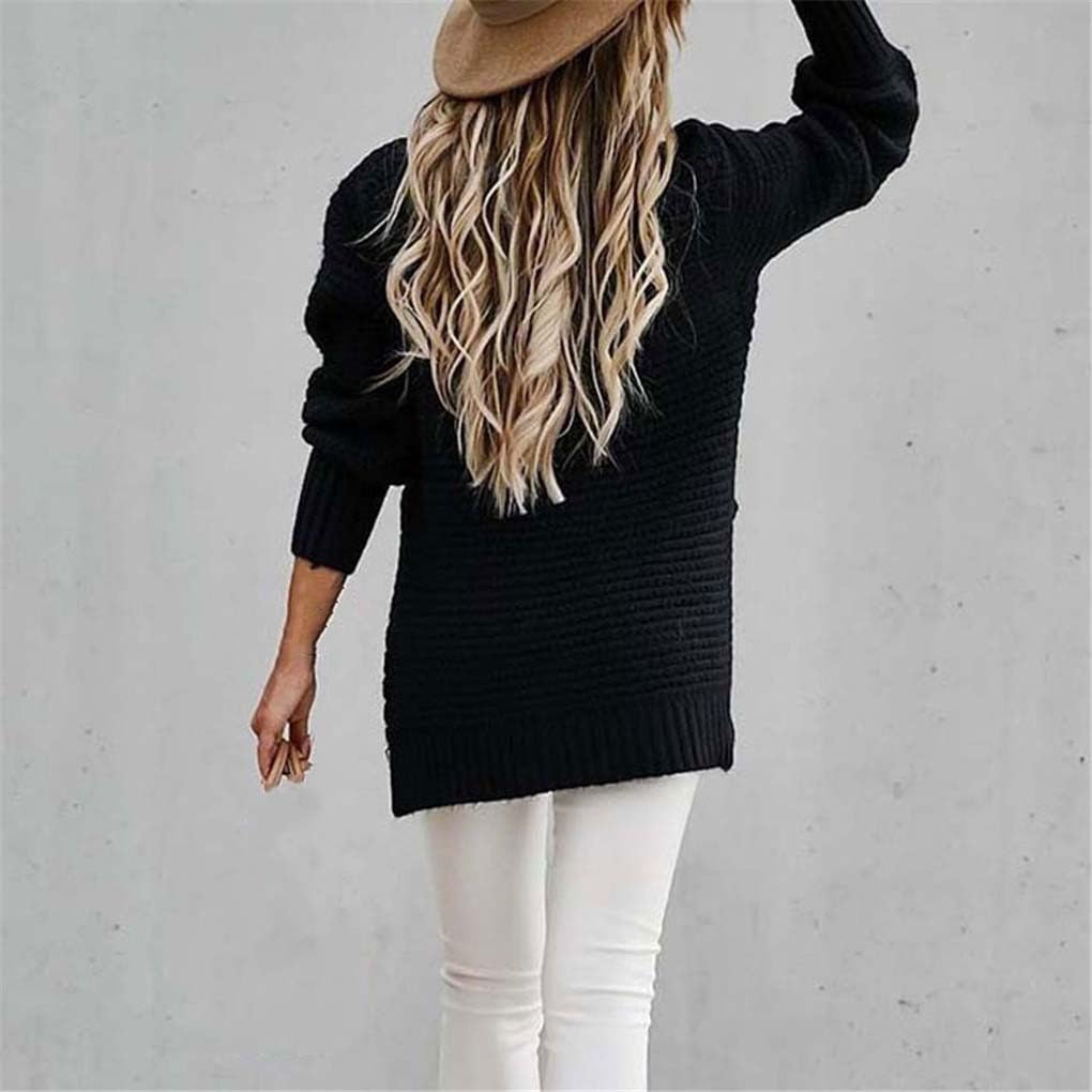 Jesienny sweter z dzianiny damski sweter swetry damskie luźne swetry dla kobiet dzianina