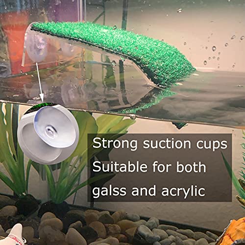 DoubleWood Lawn Turtle Basking Platform Turtle Resting Basking Platform, Simulation Grass Turtle Ramp for Turtle Tank… - Image 5