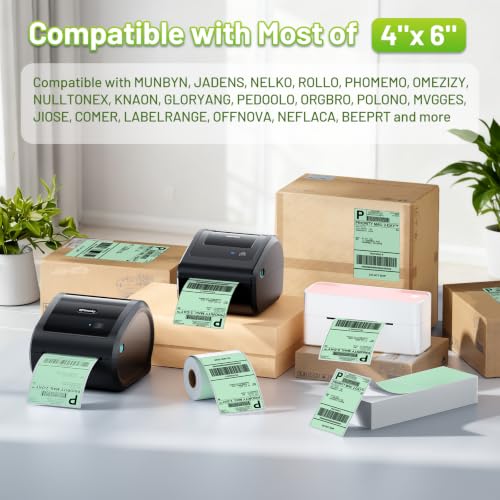 Image of 4x6 Thermal Labels, Shipping Address Label (Pack of 250 4x6 Roll Labels)