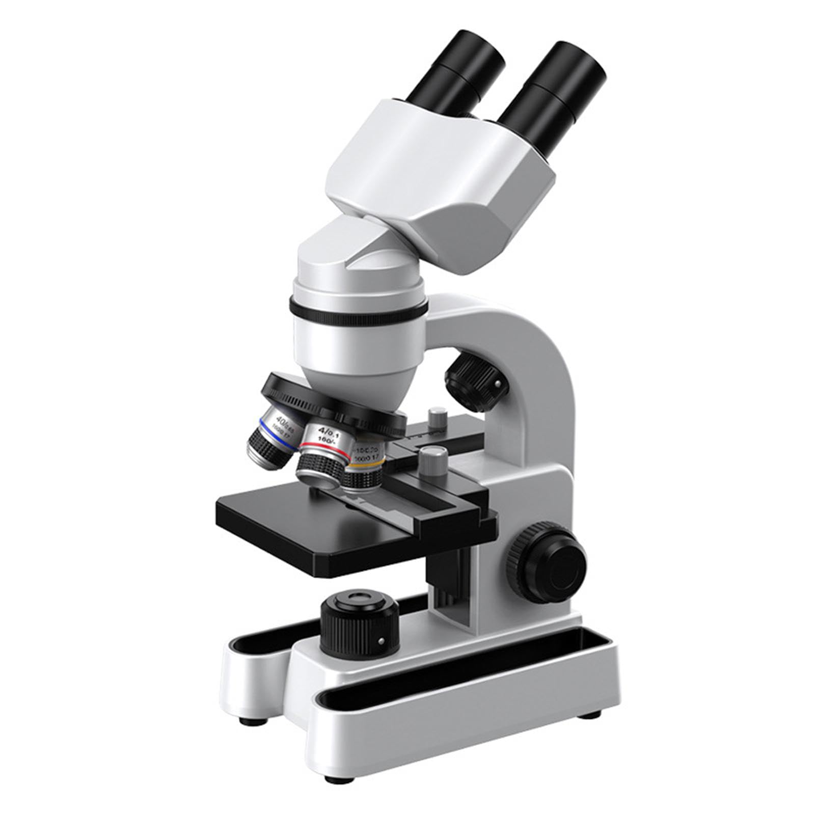MagiDeal Set Microscopio per Bambini con 10 Vetrini: Regalo di Compleanno Ideale.