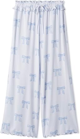 Amazon | [ジェラート ピケ] リボン柄ロングパンツ PWCP255315