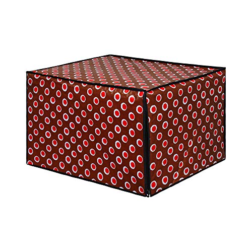 Image of DREAM KING Stylish Design & Printed Microwave Oven Cover Full Closure |waterproof & Dustproof Oven Cover Suitable for All Models - Multicolour SA45