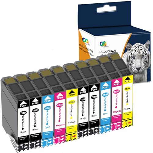 Teland T1285 E1281 T1281 T1282 T1283 T1284 Cartouches d'encre de compatibles pour Epson Stylus S22 SX-125 130 420W 425W 445W 230 235W 445W 435W 430W 438W 440W...