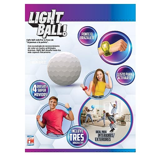 Glow Ball, Colour changing soft ball with 3 interactive wristbands, 4 fast-action games in 1 - Image 4