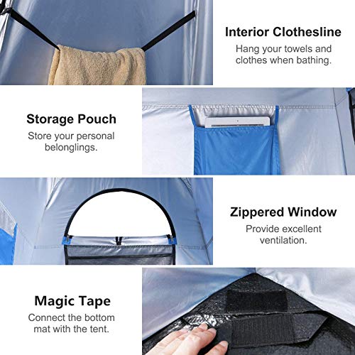 WolfWise-2-Room-Pop-Up-Shower-Privacy-Tent-Dressing-Room-Sun-Shelter-for-Outdoor-Camp-Toilet-Camping-Biking-Fishing