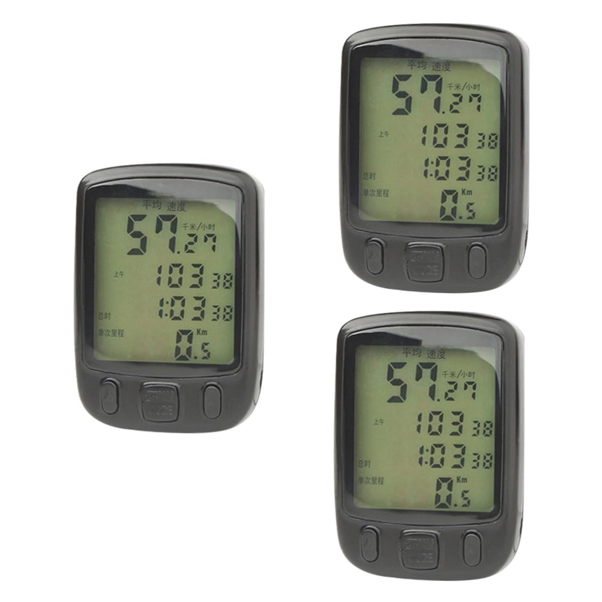 INOOMP 3Pcs Cyclette Bicicleta Estatica Para Ejercicios Excersize Bike Cyclette Ciclo Computer Computer Bici Ciclo Tachimetro Bici Tachimetro Contachilometri Bicicletta Apparecchio