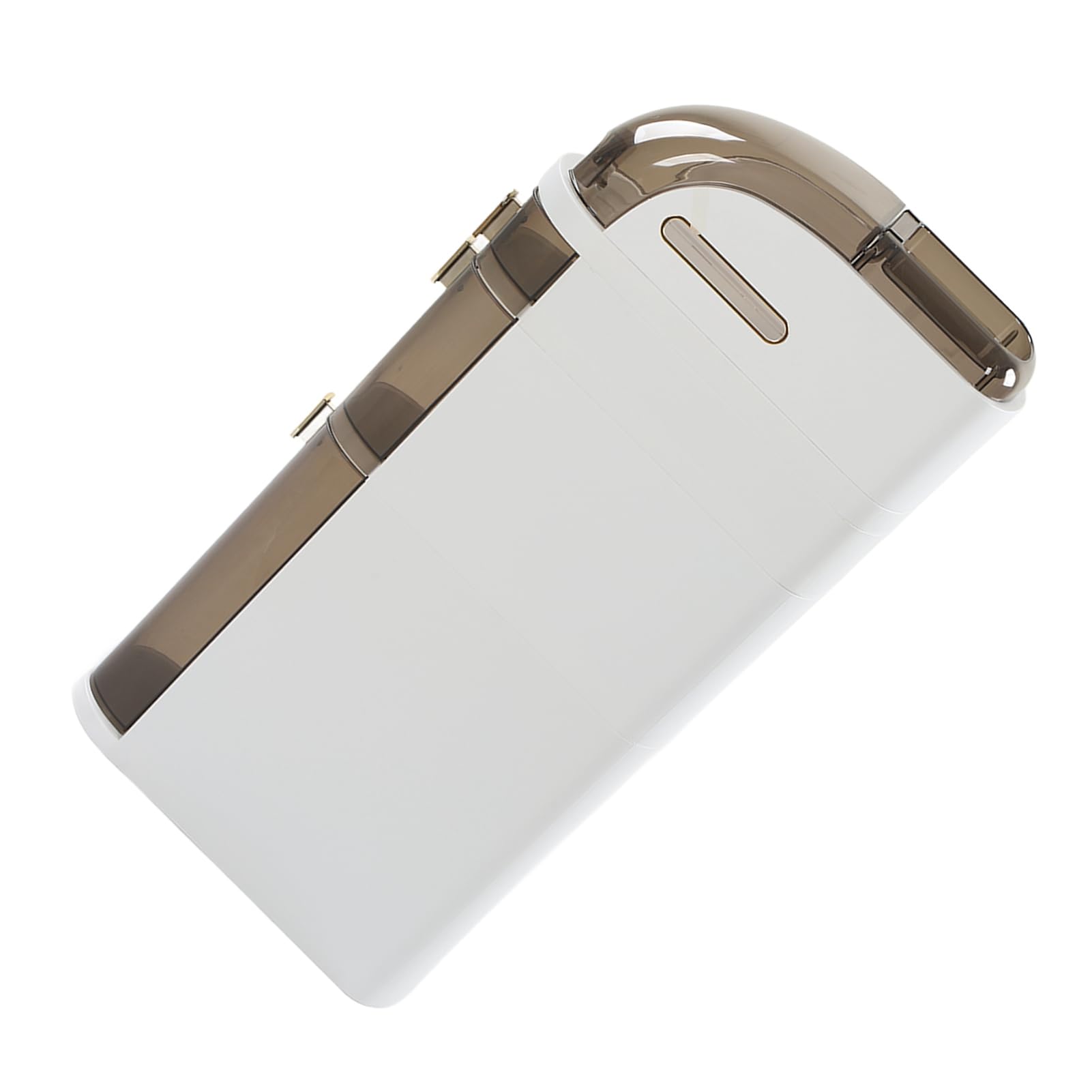 Ausla Armadietto Portaoggetti Sottile, Armadietto Stretto in PP PET con 4 Cassetti e Ruote, Ampia Apertura Superiore, Accesso Laterale Alla Carta Igienica, per Bagno, Camera da Letto, Piccoli