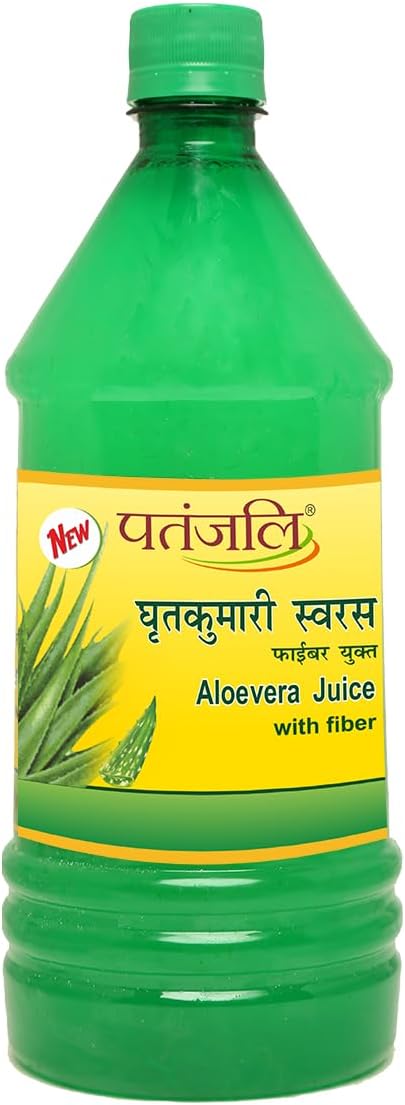 Patanjali Aloe Vera Juice Fiber, 1 l