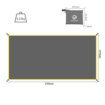 brown_commander185（グランドシート付き）_海外パッケージ フットプリント（グランドシート）付_MOBIGARDEN_Commander 185